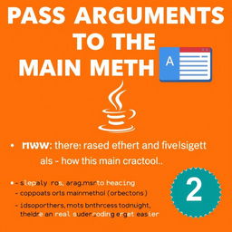 Learn in just 2 MINUTES how to PASS ARGUMENTS to the MAIN method in JAVA