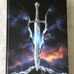 An eye-catching book cover featuring a stunning dagger as the main focus