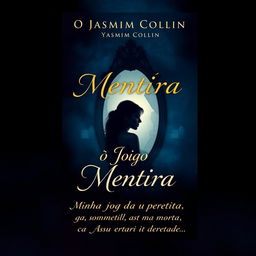 A captivating e-book cover for the theme 'O Jogo da Mentira' by Yasmim Collin