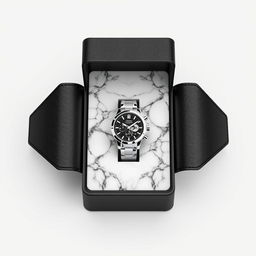 An exquisite branded packaging design for the watch 'Suleymanov'