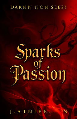 A striking book cover for a dark romance series, featuring an abstract design that embodies the theme of passion and tension