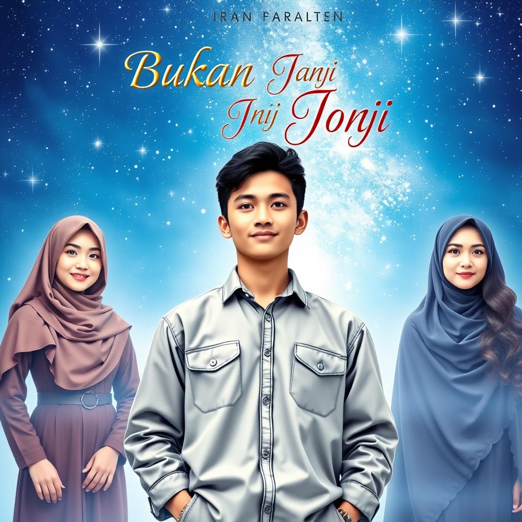 An enchanting book cover for 'Bukan Janji Joni'