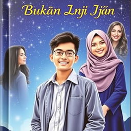 A stunning book cover for 'Bukan Janji Joni'