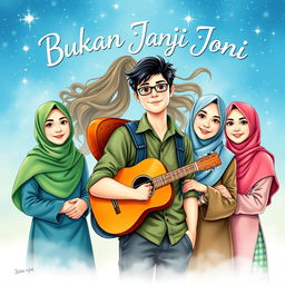 A book cover titled 'Bukan Janji Joni'