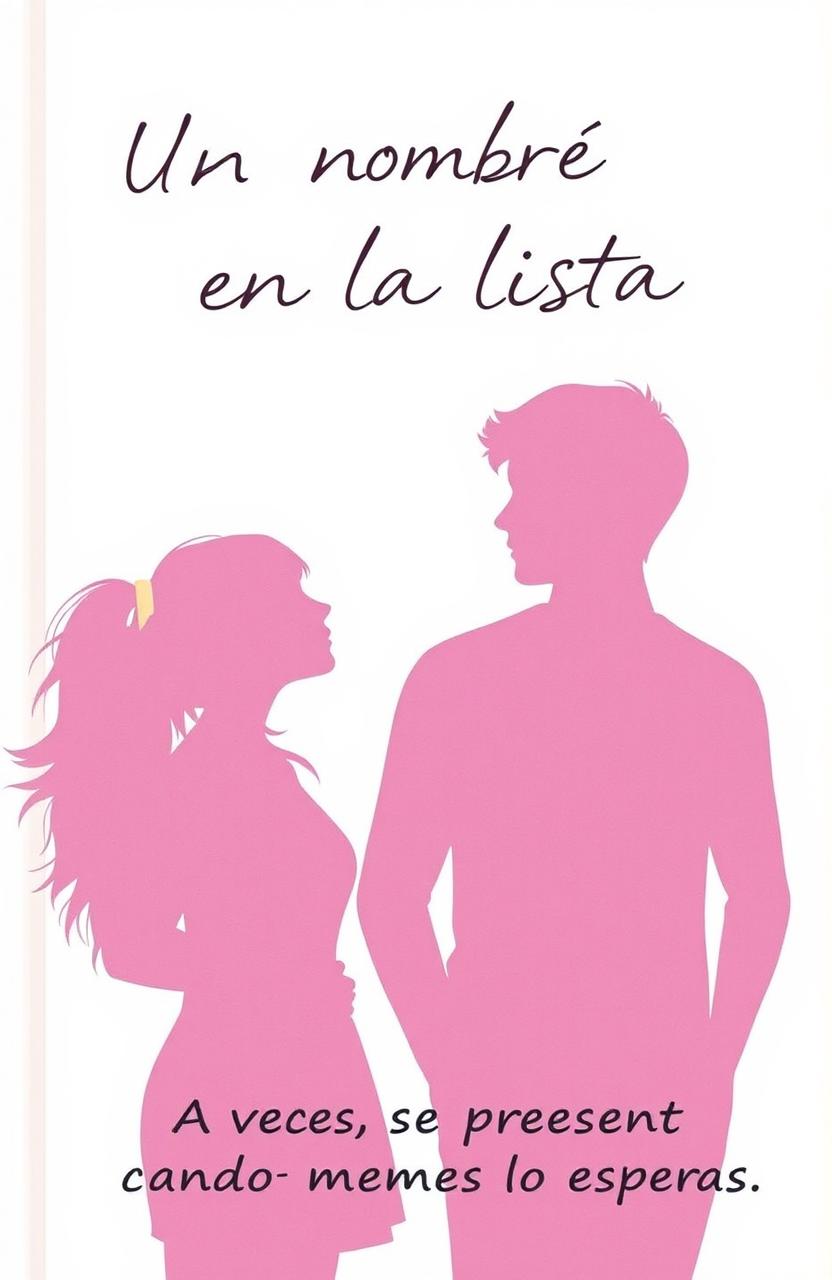 A romantic book cover featuring a soft pastel background