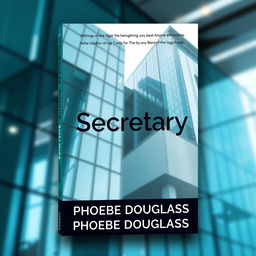 An eye-catching book cover showcasing a modern corporate building as the background, representing a company setting