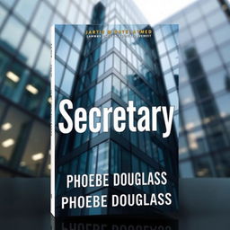 An eye-catching book cover showcasing a modern corporate building as the background, representing a company setting