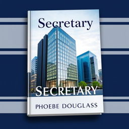 An engaging book cover featuring a modern corporate office building placed prominently in the center, representing a bustling company environment