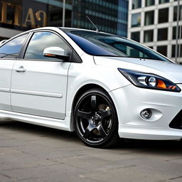 A sleek Ford Focus MK2 1