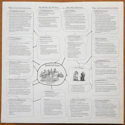 Create a visually engaging and creative graphic organizer that vividly illustrates the significance of various literary approaches.