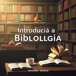 Capa de e-book sobre 'Introdução à Bibliologia', escrito por Michel Dario