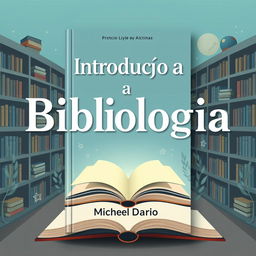 Book cover for an e-book titled 'Introdução à Bibliologia' by Michel Dario