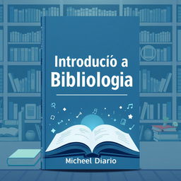 Book cover for an e-book titled 'Introdução à Bibliologia' by Michel Dario