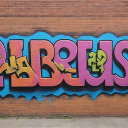 Colorful graffiti art on a brick wall featuring the name 'Isabella' in vibrant, bold and intricate street-style lettering.