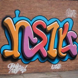 Colorful graffiti art on a brick wall featuring the name 'Isabella' in vibrant, bold and intricate street-style lettering.