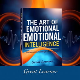 A captivating book cover design for 'The Art of Emotional Intelligence: Mastering Your Feelings and Responses' by Great Learner