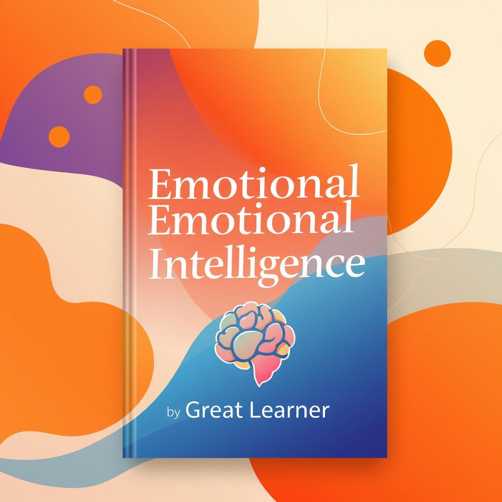 A vibrant and engaging book cover design that captures the essence of emotional intelligence