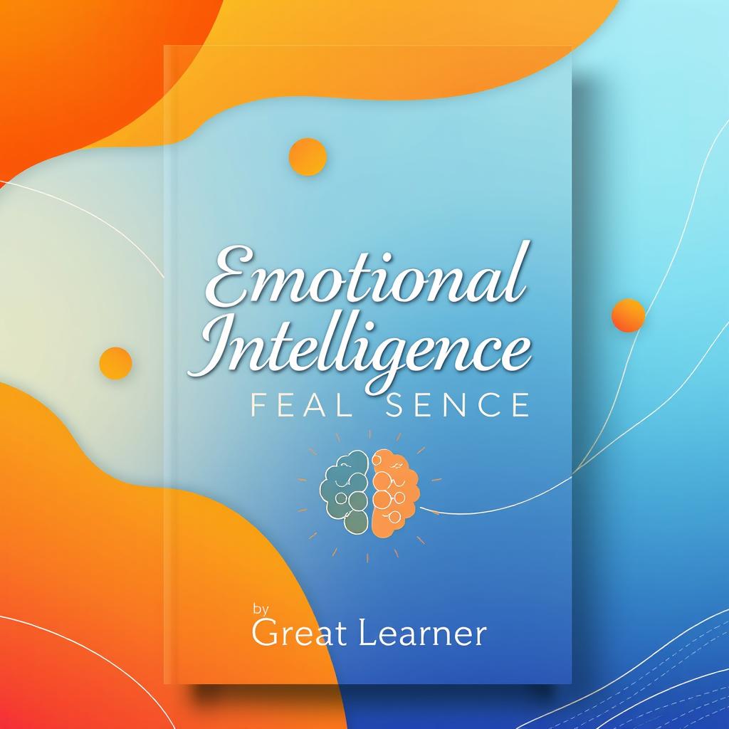 A vibrant and engaging book cover design that captures the essence of emotional intelligence