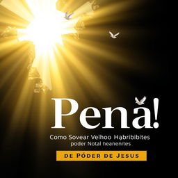 A book cover for 'Valeu a Pena! Como Superar Velhos Hábitos pelo Poder de Jesus'