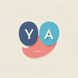 Create a visually striking image with the word 'YOVA' in a bold and creative typography.