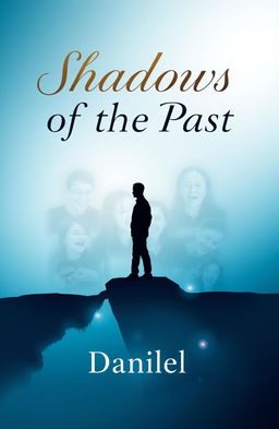 A book cover design called 'Shadows of the Past'