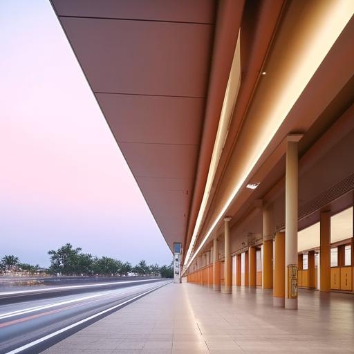 A bus station that surpasses natural norms and conventional ideas, built for the future