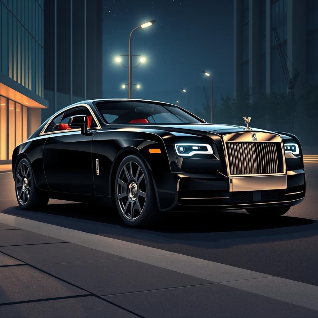 A stunning, detailed illustration of a Rolls Royce Exelero, showcasing its luxurious design and high-performance features