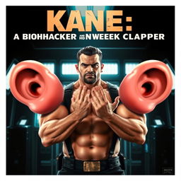 A movie poster for 'KANE: A Biohacker and Cheek Clapper'