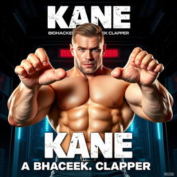 A movie poster for 'KANE: A Biohacker and Cheek Clapper'