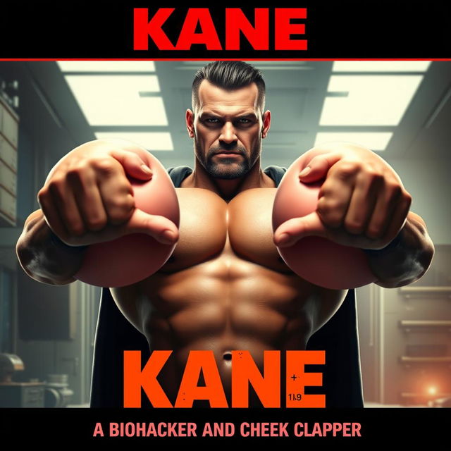 A movie poster for 'KANE: A Biohacker and Cheek Clapper'