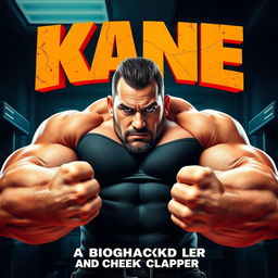 A movie poster for 'KANE: A Biohacker and Cheek Clapper'