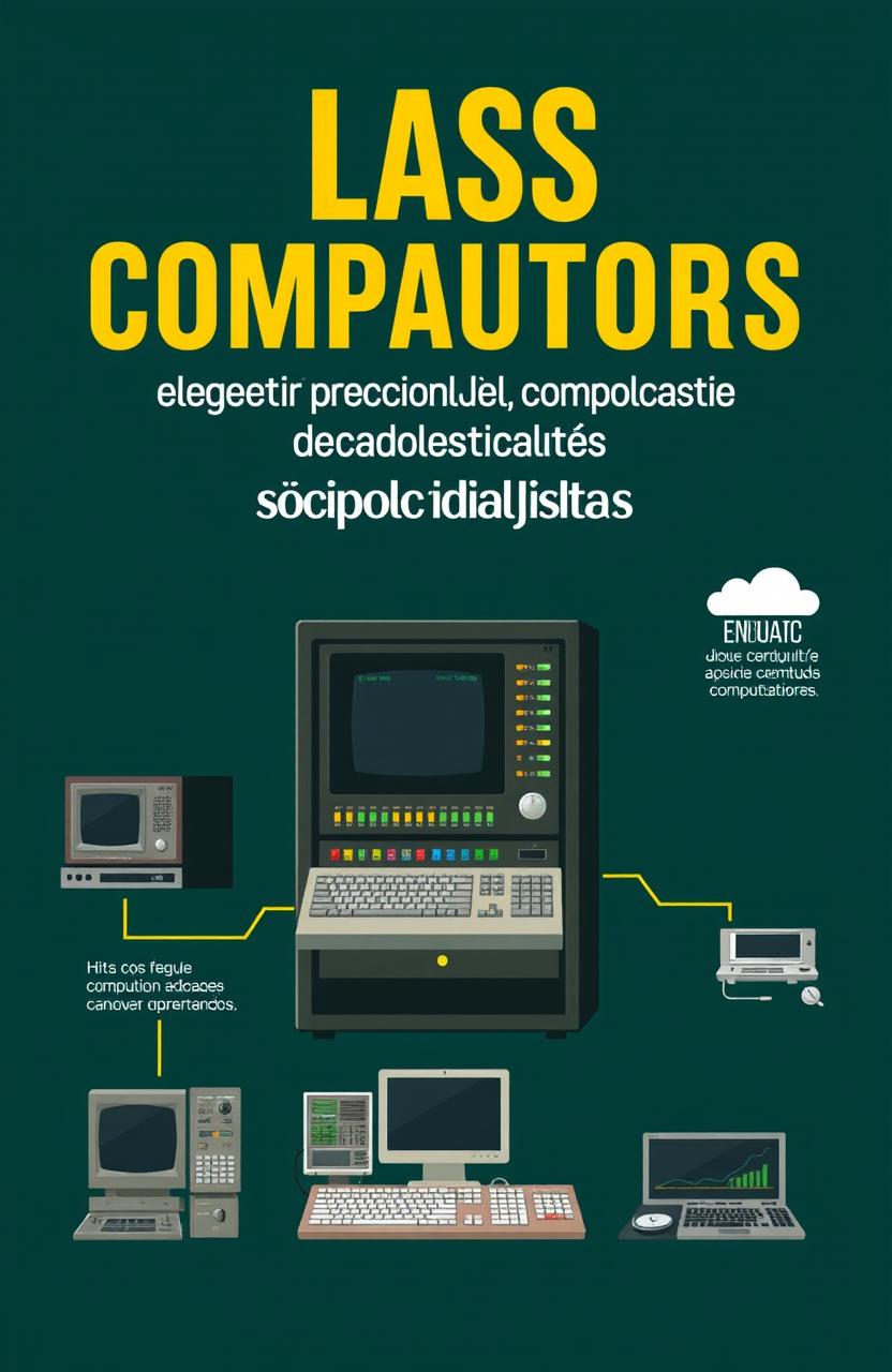 La evolución de las computadoras desde ENIAC hasta los superordenadores, destacando hitos clave en el desarrollo de la tecnología computacional y su impacto en la sociedad