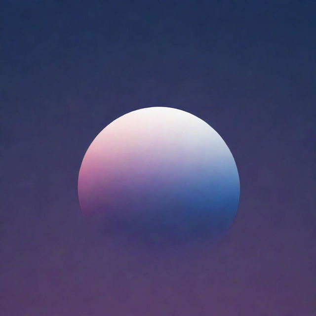 A gradient background for a meteorology poster with darker hues at the bottom providing ample space for a large logo in the center