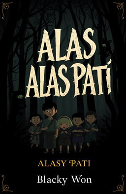 A book cover design for 'ALAS PATI' by Blacky Won