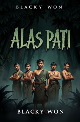 A book cover design for 'ALAS PATI' by Blacky Won