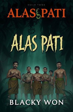 A book cover design for 'ALAS PATI' by Blacky Won