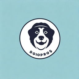 Generate a logo with the text 'Don Perros'. Incorporate a leash into the design of the letter 'O'. Include a cap and ensure the overall style is adventurous.