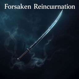 An eye-catching cover for 'Forsaken Reincarnation', centered around the theme of the void