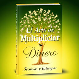 A visually striking book cover for 'El Arte de Multiplicar tu Dinero'