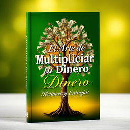 A visually striking book cover for 'El Arte de Multiplicar tu Dinero'