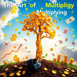 A visually striking representation of the concept 'The Art of Multiplying Your Money