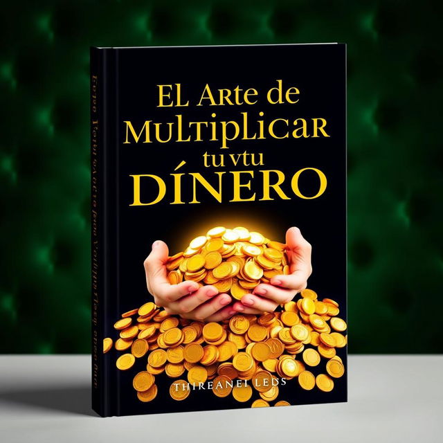 A visually striking book cover for 'El Arte de Multiplicar tu Dinero'