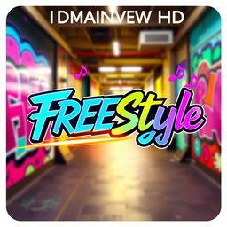 A vibrant and dynamic HD animated thumbnail for a FREEStyle event, showcasing a colorful and energetic design