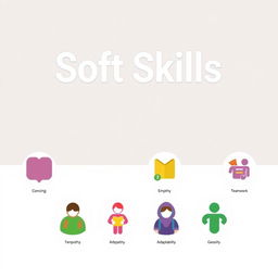 A creative visual representation of 'Soft Skills Symbols'