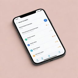 Revise the mental health app design, adding specific buttons for mood-checking, access to professional advice, and a platform for users to share their personal experiences, with the ability to view others' experiences as well.