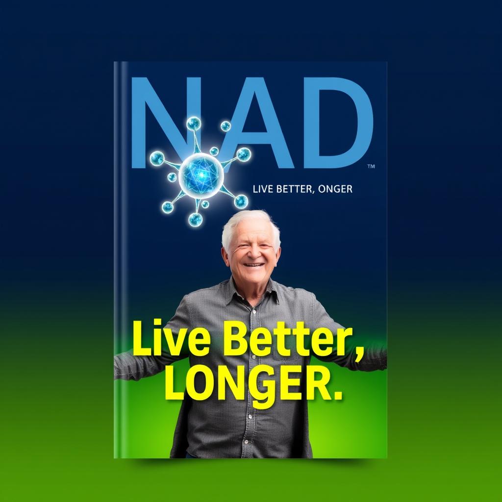 A striking cover design featuring a gradient background transitioning from dark blue at the top to a vibrant green at the bottom