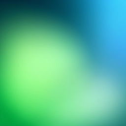 A smooth gradient transitioning from deep dark blue at the top to a vibrant green at the bottom, creating a soothing and visually appealing background