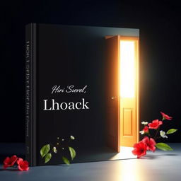 A beautifully designed book cover featuring a partially open door with bright light streaming through, symbolizing the transition from darkness to light, representing new opportunities and hope