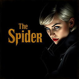 A dark and dim movie poster titled 'The Spider'