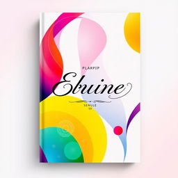 A4 ebook cover design, featuring an elegant and colorful composition that is both striking and impactful